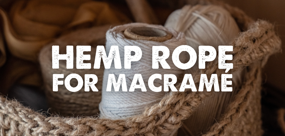 Hemp Rope for Macrame