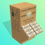 Custom white Label Wholesale Hemp Wick