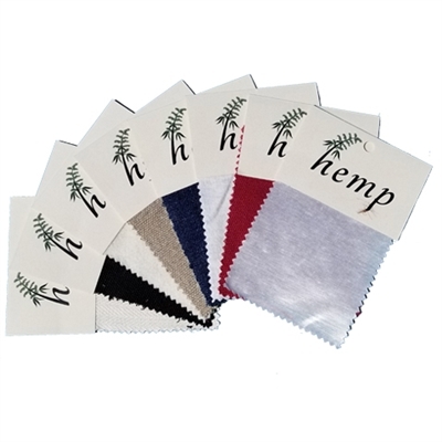 Hemp Fabric Swatch Sample