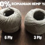 100% Hemp Hand Knitting Yarn | Romania - 3 Ply & 6 Ply
