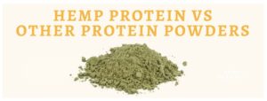 Hemp Protein compared to other proteins