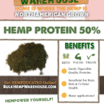 Hemp Protein Powder 50% Label