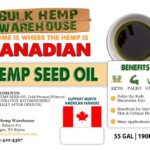 Bulk Hemp Seed Oil For Sale - 55 Gallon Drum