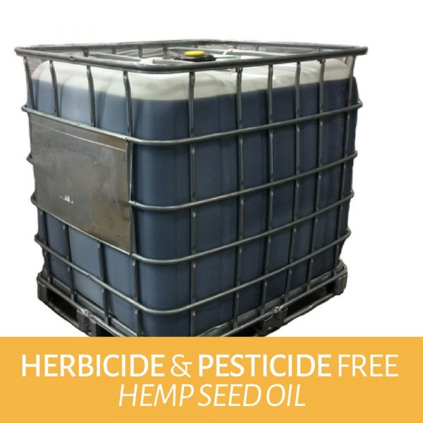 USA HEMP SEED OIL 1000 LITER TOTE