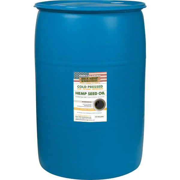 Hemp Seed Oil – USA |  55 Gallon Barrel Drum