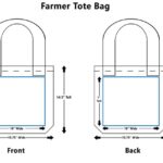 Hemp Farmer Tote Bag Dimensions