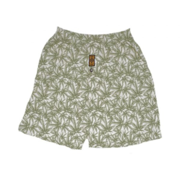 Hemp Leaf Pattern Boxers
