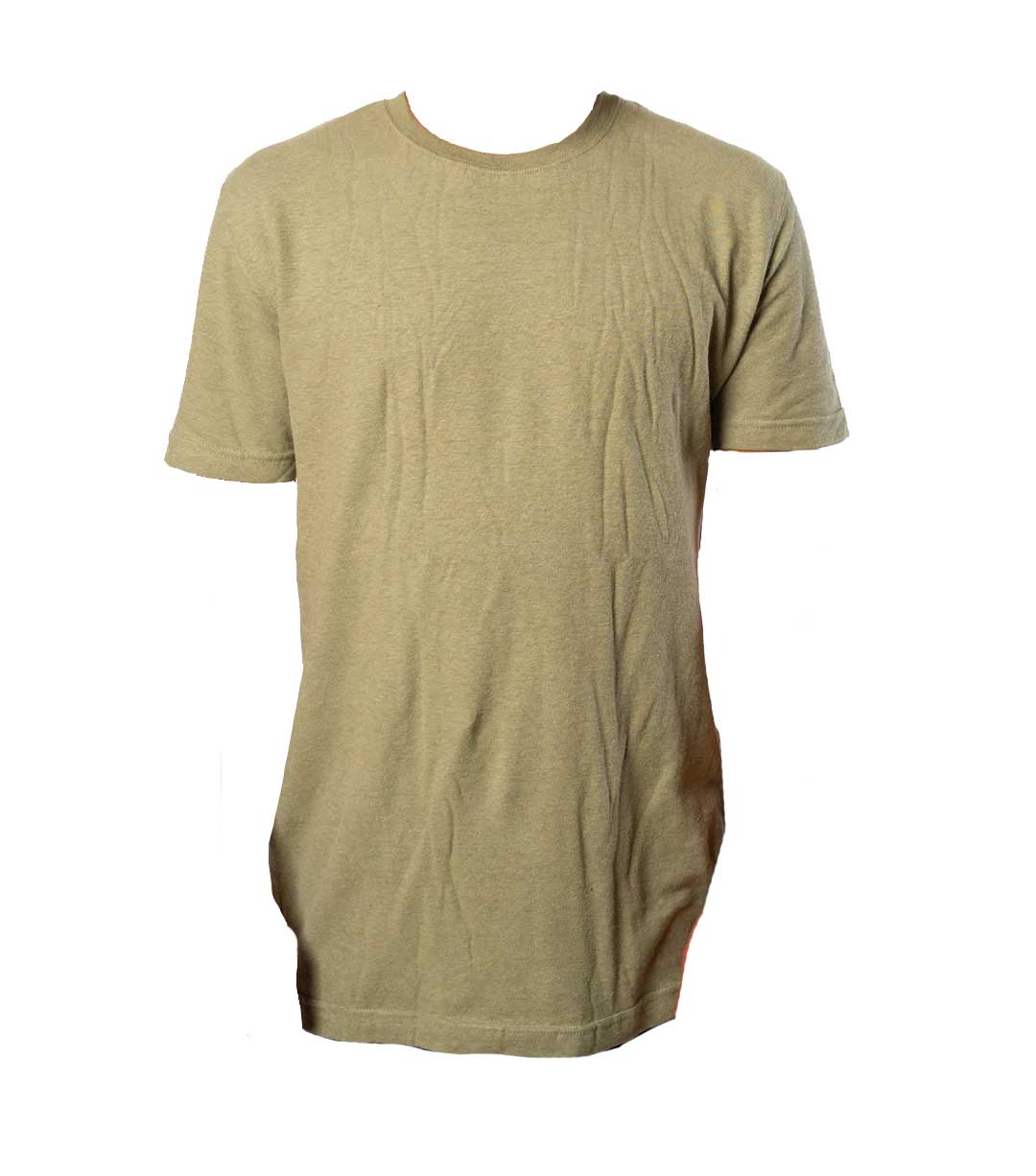 Blank Hemp T shirt Unisex – Sand Light Brown