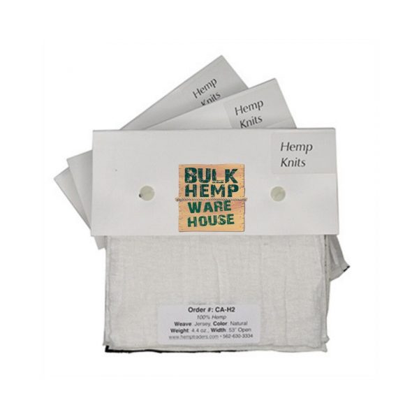 Hemp Knit Fabric Sample Swatch Book For Sale