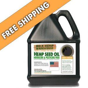 1 Gallon Hemp Seed Oil for Sale