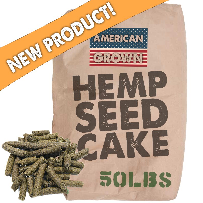 USA Hemp Seed Cake – 50lb