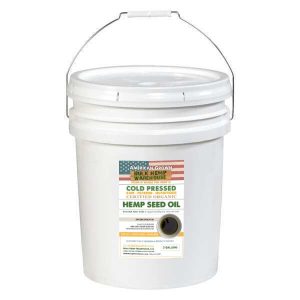 Organic Hemp Seed Oil - 5 Gallon Bucket
