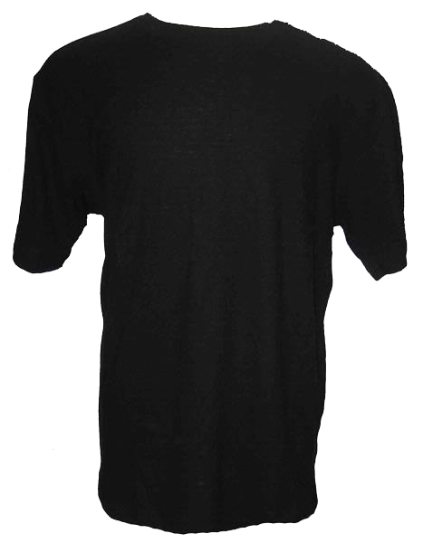 Black Hemp T-shirt – Blank