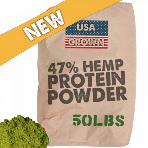 47% Hemp Protein Powder 50lb Bag