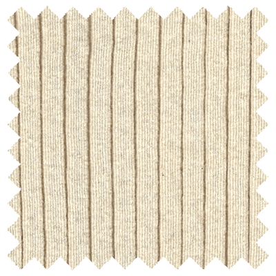 Hemp Cotton Lycra Rib Knit USA Fabric