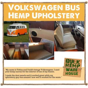 Hemp Upholstery