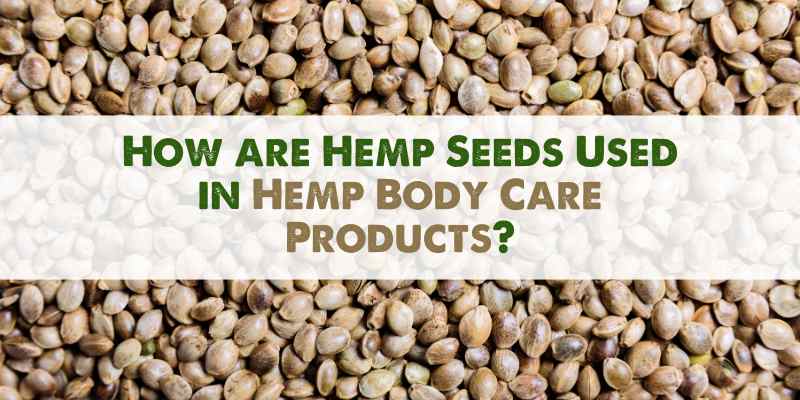 HHow are Hemp Seeds Used in Body Care Products
