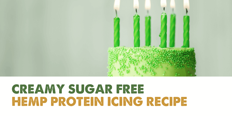 Sugar Free Hemp Protein Icing Recipe
