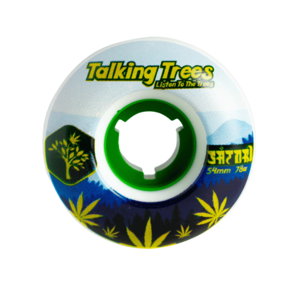 Soft Satori Hemp Skateboard Wheels 54mm