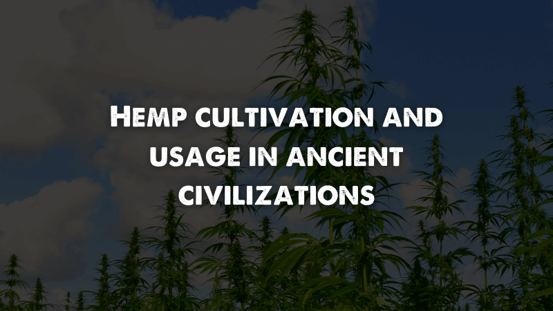 Hemp cultivation and usage in ancient civilizations