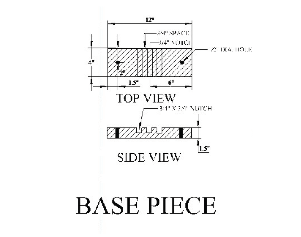 Base Piece Schematic