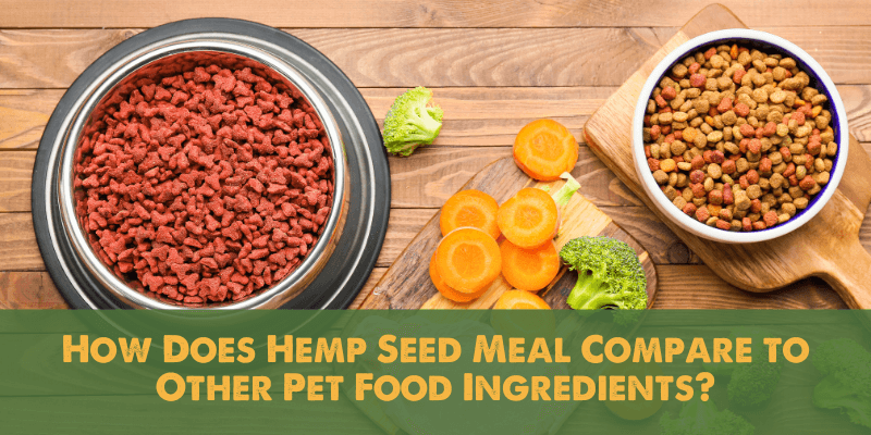 How Does Hemp Seed Meal Compare to Other Pet Food Ingredients