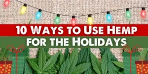 10 Ways to Use Hemp for the Holidays