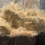 Clean Short Hemp Bast Fiber