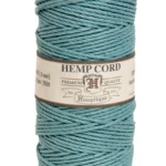 Light Blue Hemp Cord 2mm Spool