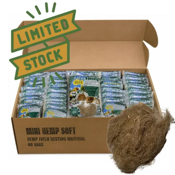 Mini HempSoft Animal Bedding Bast Fiber
